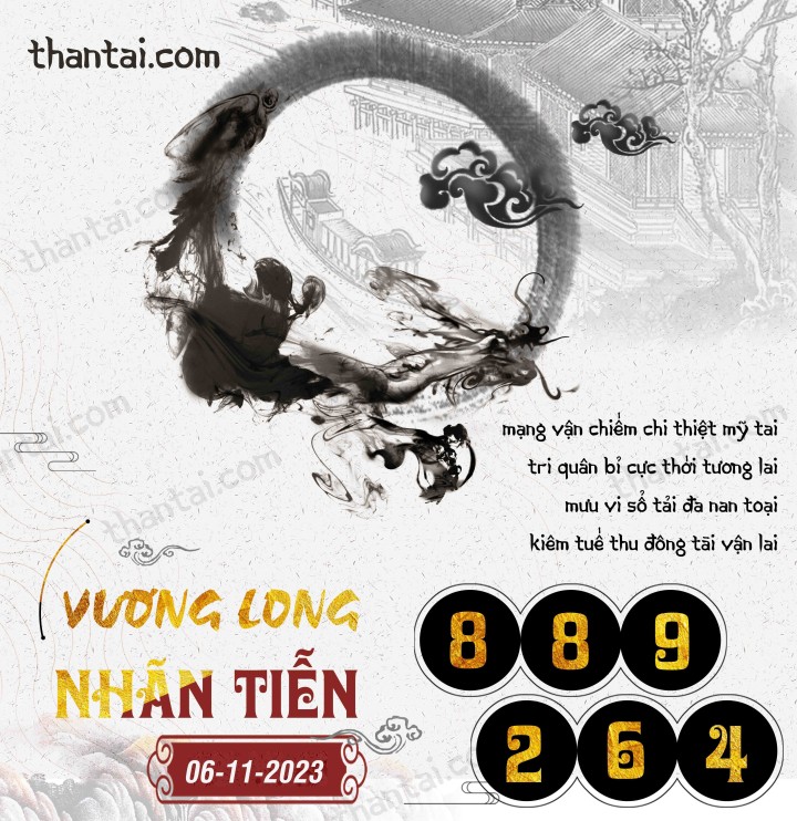 Vương Long Nhãn Tiễn 22/10/2023