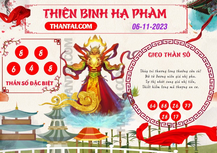 Thiên Binh Hạ Phàm 22/10/2023