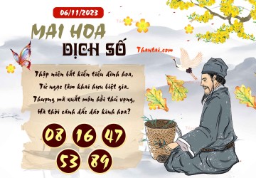 Mai Hoa Dịch Số 06/11/2023