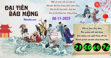 Đại Tiên Báo Mộng 06/11/2023