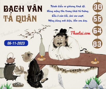 Bạch Vân Tả Quân 06/11/2023