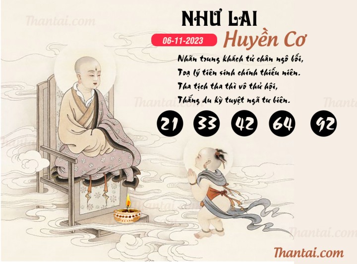 NHƯ LAI HUYỀN CƠ 22/10/2023