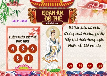 Quan Âm Độ Thế 06/11/2023