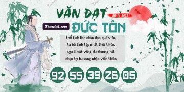 Văn Đạt Đức Tôn 06/11/2023