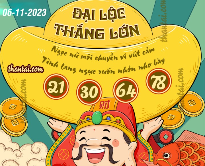 ĐẠI LỘC THẮNG LỚN 22/10/2023