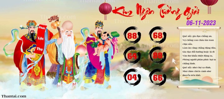 Kim Ngân Tường Giải 22/10/2023
