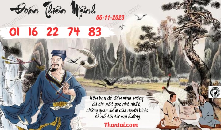 Đoán Thiên Mệnh 22/10/2023