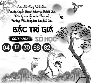 BẬC TRÍ GIẢ SỐ HỌC 06/11/2023