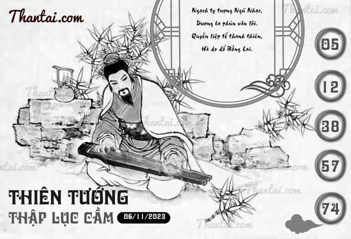 THIÊN TƯỚNG THẬP LỤC CẦU 22/10/2023