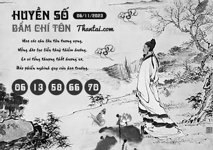 HUYỀN SỐ BẨM CHÍ TÔN 22/10/2023