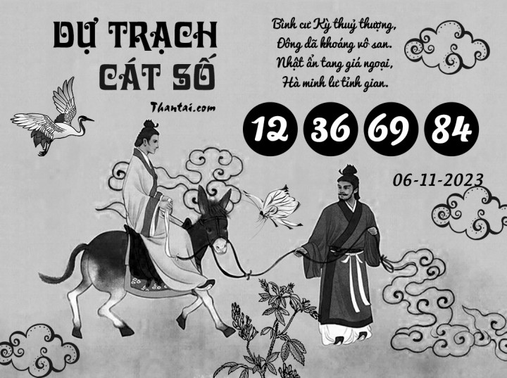 DỰ TRẠCH CÁT SỐ 22/10/2023