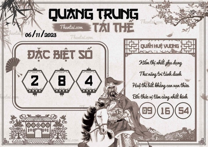 QUANG TRUNG TÁI THẾ 22/10/2023