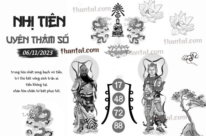 NHỊ TIÊN UYÊN THÂM SỐ 22/10/2023