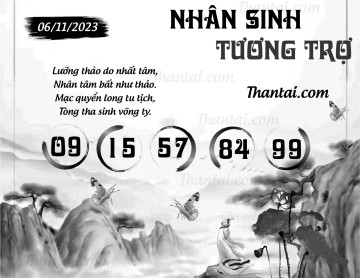 NHÂN SINH TƯƠNG TRỢ 06/11/2023