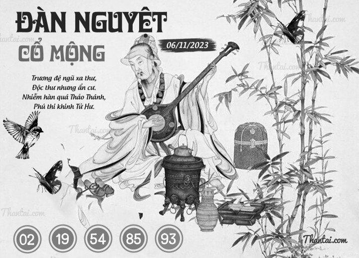 ĐÀN NGUYỆT CỔ MỘNG 22/10/2023