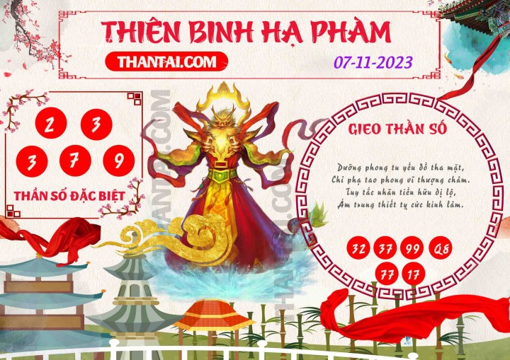 Thiên Binh Hạ Phàm 23/10/2023