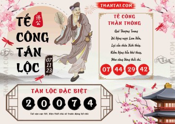 Tế Công Tán Lộc 07/11/2023