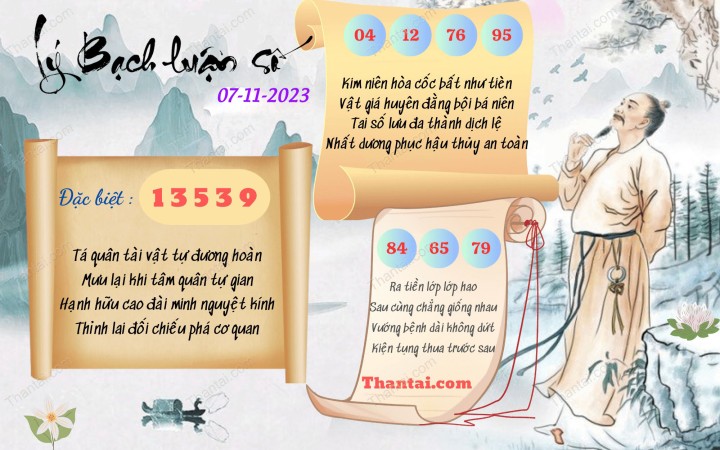 Lý Bạch Luận Số 23/10/2023