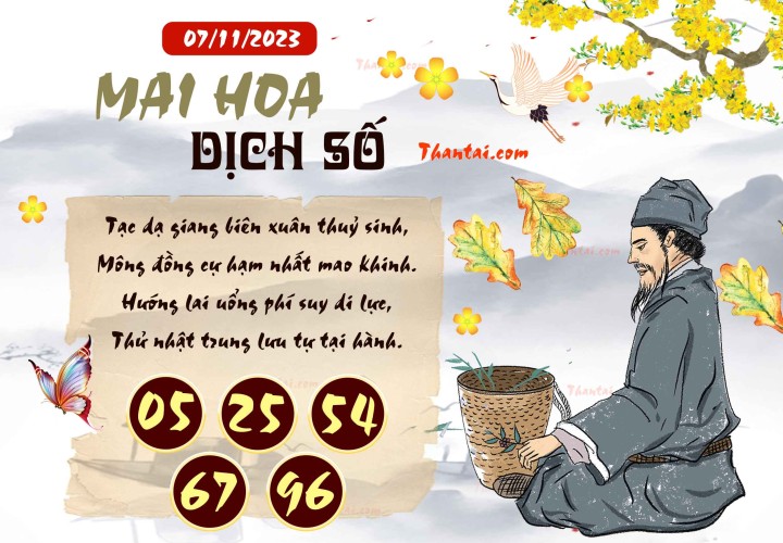 Mai Hoa Dịch Số 23/10/2023