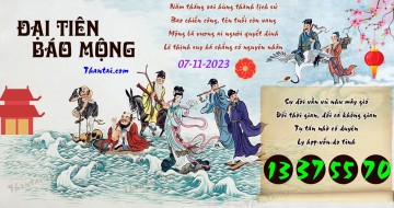 Đại Tiên Báo Mộng 07/11/2023