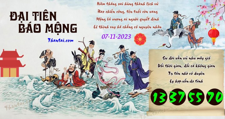 Đại Tiên Báo Mộng 23/10/2023