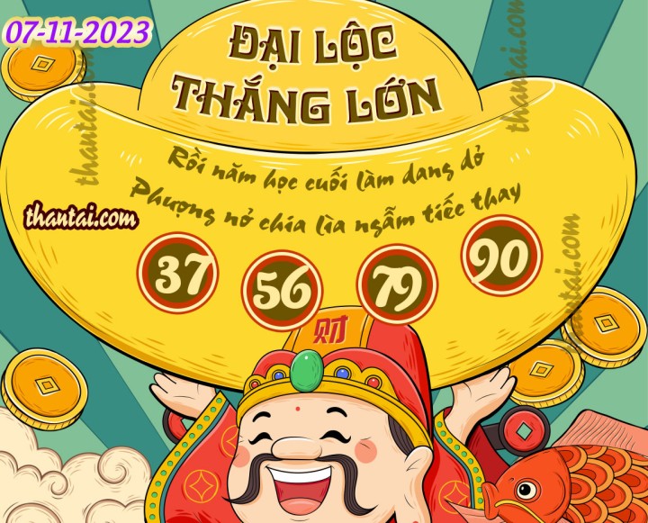 ĐẠI LỘC THẮNG LỚN 23/10/2023