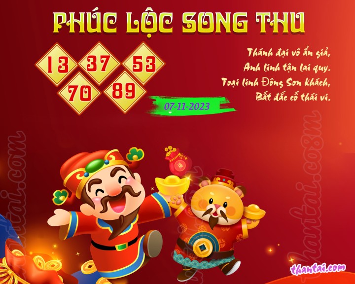 PHÚC LỘC SONG THU 23/10/2023