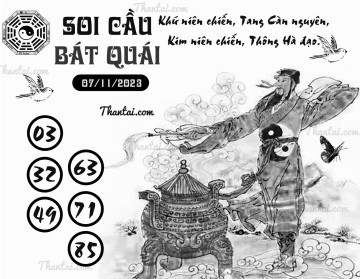 SOI CẦU BÁT QUÁI 07/11/2023