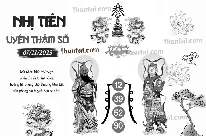 NHỊ TIÊN UYÊN THÂM SỐ 23/10/2023