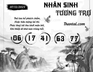 NHÂN SINH TƯƠNG TRỢ 07/11/2023