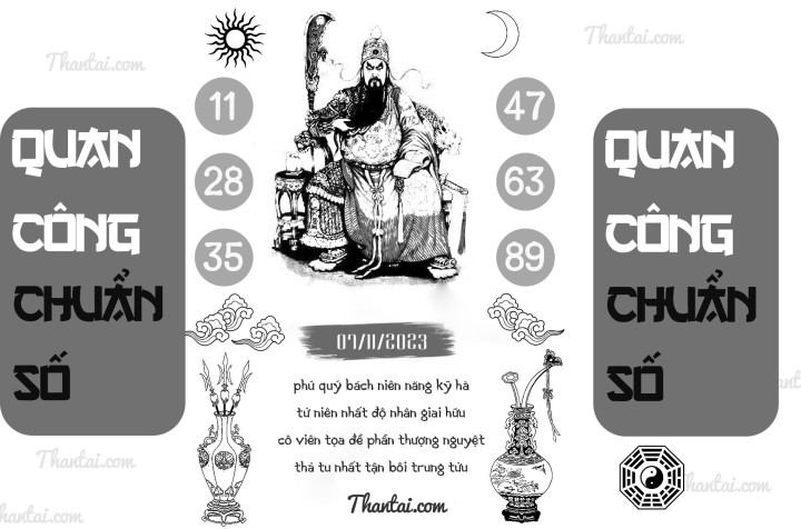 QUAN CÔNG CHUẨN SỐ 23/10/2023