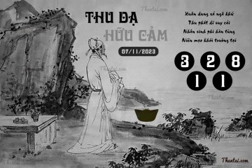 THU DẠ HỮU CẢM 07/11/2023