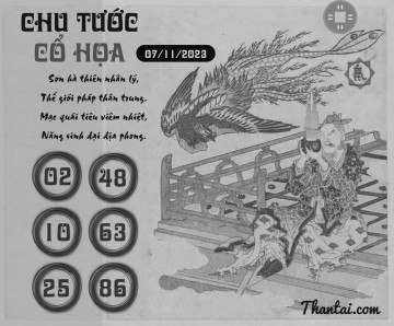 CHU TƯỚC CỔ HỌA 07/11/2023