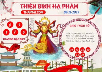 Thiên Binh Hạ Phàm 08/11/2023