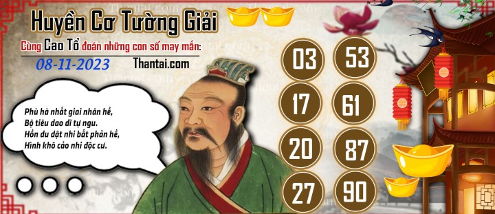 Huyền Cơ Tường Giải 24/10/2023