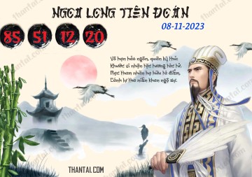 Ngọa Long Tiên Đoán 08/11/2023