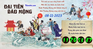 Đại Tiên Báo Mộng 08/11/2023