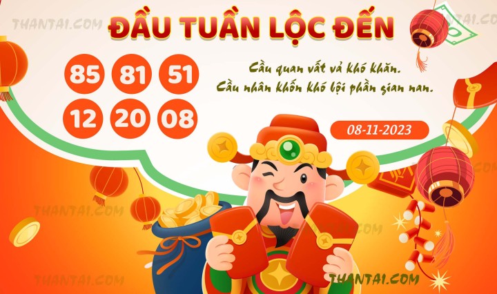 ĐẦU TUẦN LỘC ĐẾN 24/10/2023
