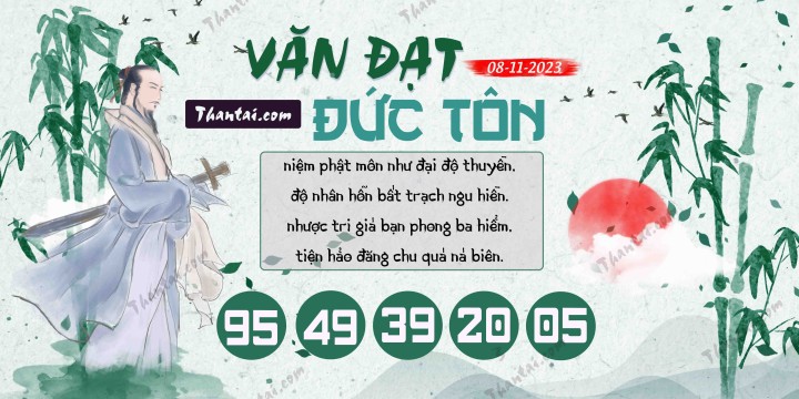 Văn Đạt Đức Tôn 24/10/2023