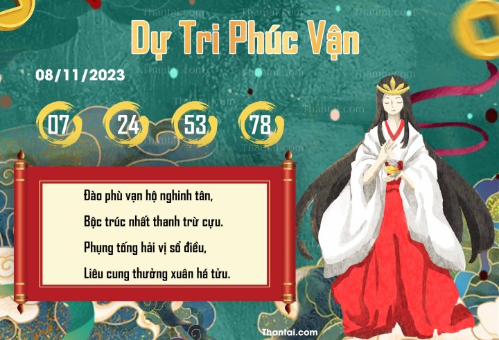 DỰ TRI PHÚC VẬN 24/10/2023
