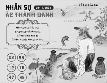 NHẪN SỰ ẮC THÀNH DANH 08/11/2023