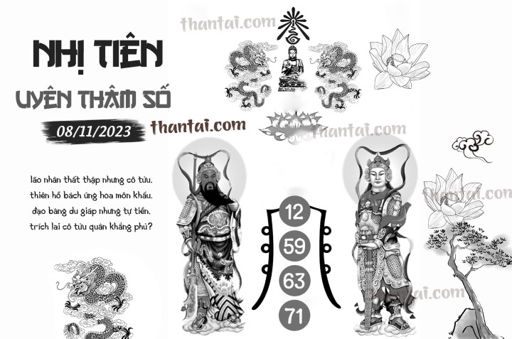 NHỊ TIÊN UYÊN THÂM SỐ 24/10/2023