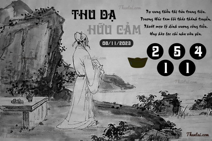 THU DẠ HỮU CẢM 24/10/2023