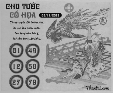 CHU TƯỚC CỔ HỌA 08/11/2023