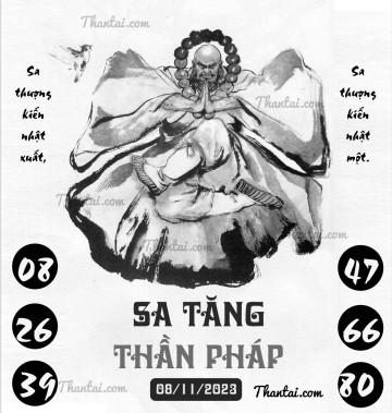 SA TĂNG THẦN PHÁP 08/11/2023