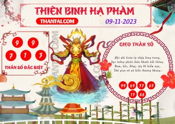 Thiên Binh Hạ Phàm 09/11/2023