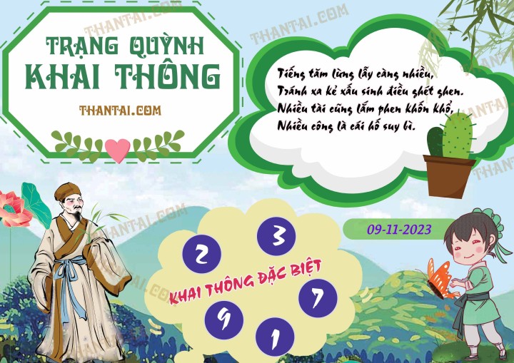 Trạng Quỳnh Khai Thông 25/10/2023