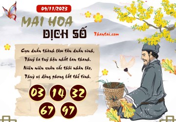 Mai Hoa Dịch Số 09/11/2023