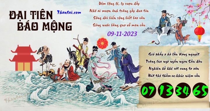 Đại Tiên Báo Mộng 25/10/2023