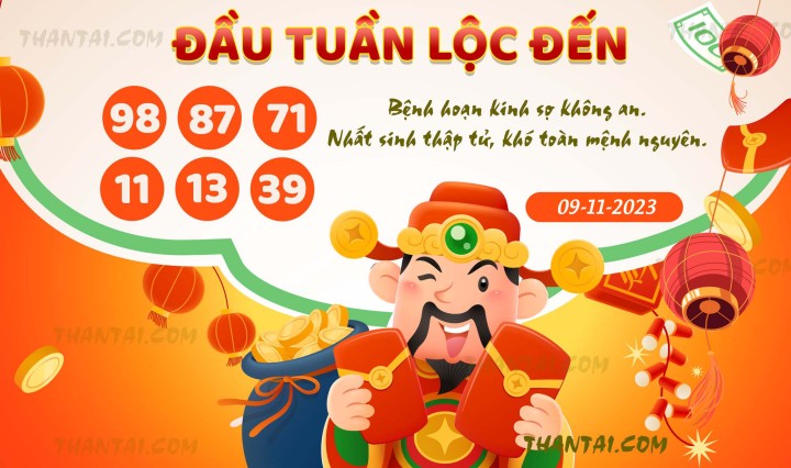 ĐẦU TUẦN LỘC ĐẾN 25/10/2023